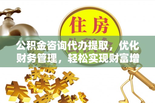 尼木公积金咨询代办提取，优化财务管理，轻松实现财富增值