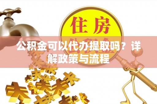 尼木公积金可以代办提取吗？详解政策与流程