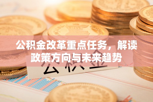 尼木公积金改革重点任务，解读政策方向与未来趋势