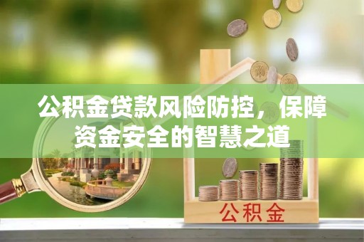 尼木公积金贷款风险防控，保障资金安全的智慧之道