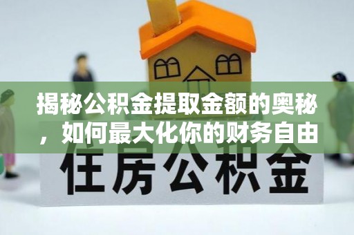 尼木揭秘公积金提取金额的奥秘，如何最大化你的财务自由
