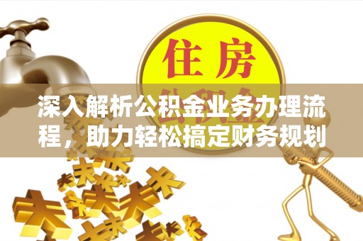 尼木深入解析公积金业务办理流程，助力轻松搞定财务规划
