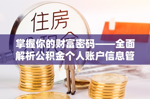 尼木掌握你的财富密码——全面解析公积金个人账户信息管理与优化