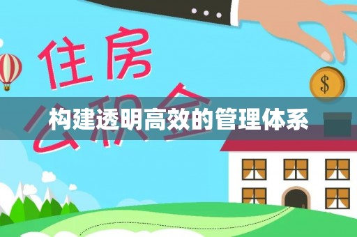 尼木构建透明高效的管理体系