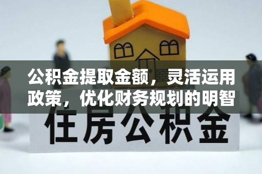 尼木公积金提取金额，灵活运用政策，优化财务规划的明智选择