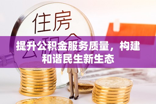 尼木提升公积金服务质量，构建和谐民生新生态