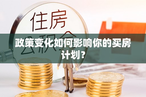 尼木政策变化如何影响你的买房计划？
