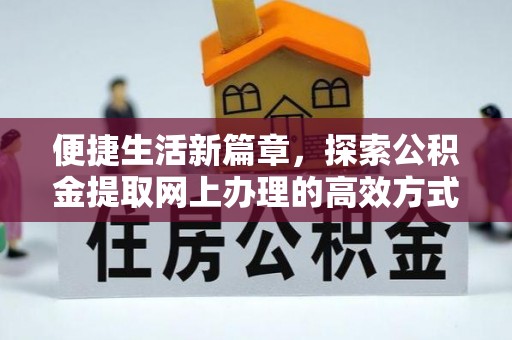 尼木便捷生活新篇章，探索公积金提取网上办理的高效方式