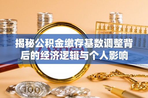 尼木揭秘公积金缴存基数调整背后的经济逻辑与个人影响