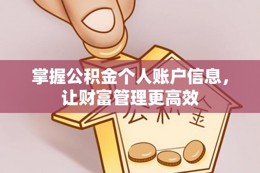 尼木掌握公积金个人账户信息，让财富管理更高效
