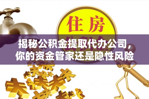 尼木揭秘公积金提取代办公司，你的资金管家还是隐性风险？