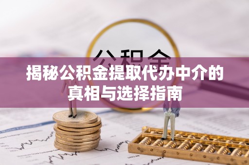 尼木揭秘公积金提取代办中介的真相与选择指南