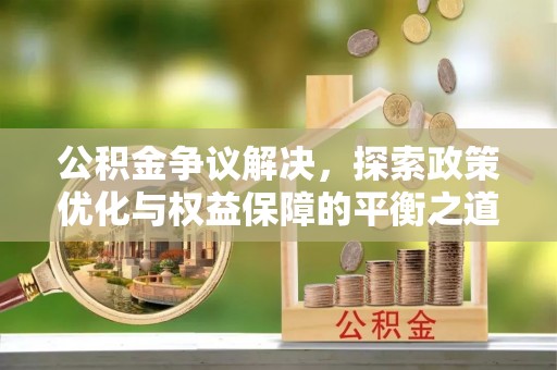 尼木公积金争议解决，探索政策优化与权益保障的平衡之道
