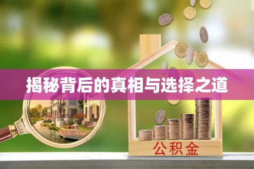 尼木揭秘背后的真相与选择之道