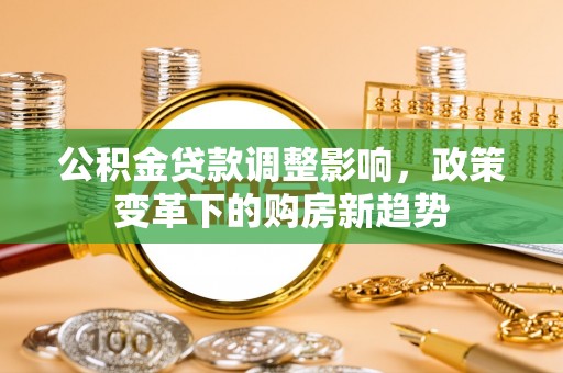 尼木公积金贷款调整影响，政策变革下的购房新趋势