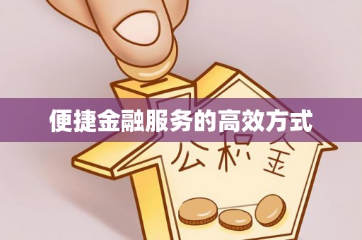 尼木便捷金融服务的高效方式