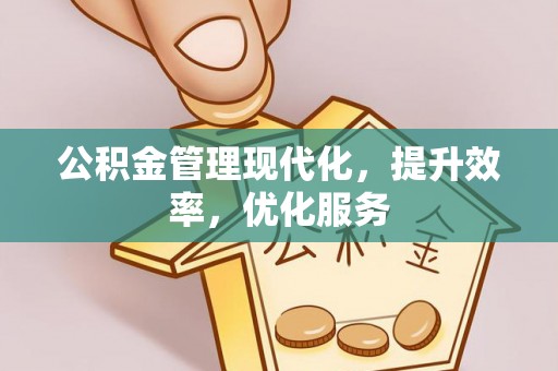 尼木公积金管理现代化，提升效率，优化服务