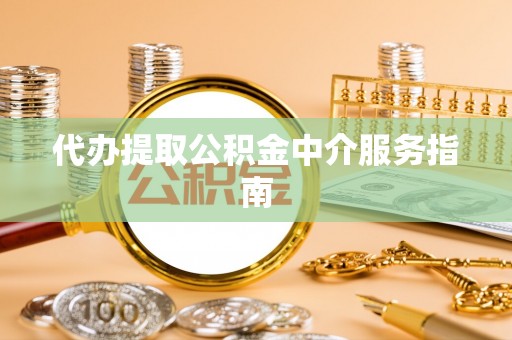 尼木代办提取公积金中介服务指南
