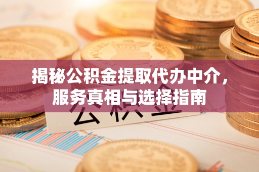 尼木揭秘公积金提取代办中介，服务真相与选择指南