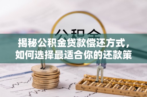 尼木揭秘公积金贷款偿还方式，如何选择最适合你的还款策略