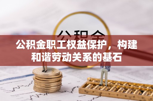 尼木公积金职工权益保护，构建和谐劳动关系的基石