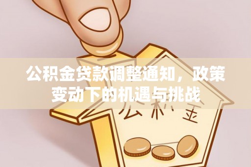 尼木公积金贷款调整通知，政策变动下的机遇与挑战