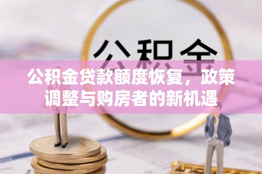 尼木公积金贷款额度恢复，政策调整与购房者的新机遇