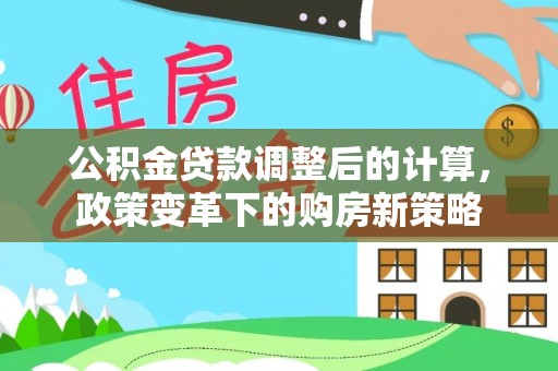尼木公积金贷款调整后的计算，政策变革下的购房新策略