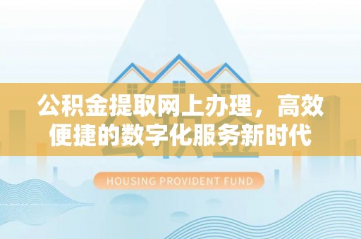 尼木公积金提取网上办理，高效便捷的数字化服务新时代
