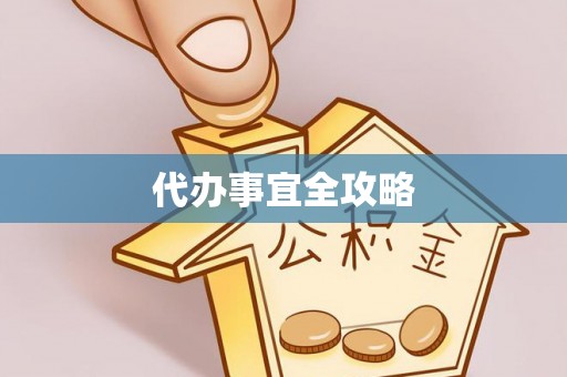 尼木代办事宜全攻略