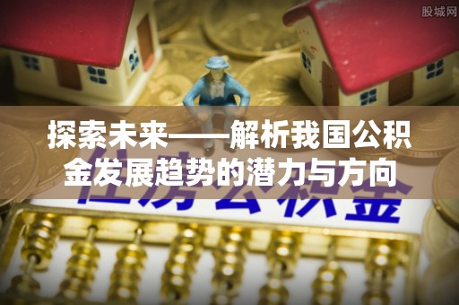 尼木探索未来——解析我国公积金发展趋势的潜力与方向