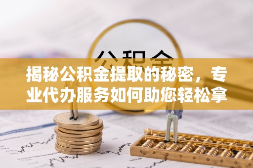 尼木揭秘公积金提取的秘密，专业代办服务如何助您轻松拿钱