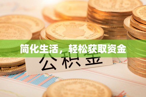 尼木简化生活，轻松获取资金