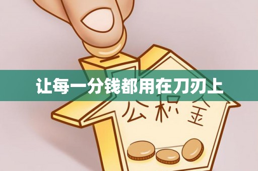 尼木让每一分钱都用在刀刃上