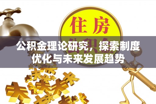 尼木公积金理论研究，探索制度优化与未来发展趋势