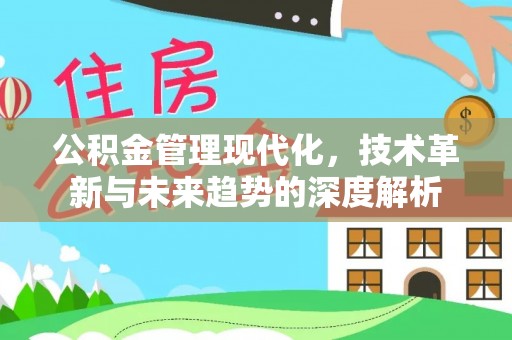 尼木公积金管理现代化，技术革新与未来趋势的深度解析